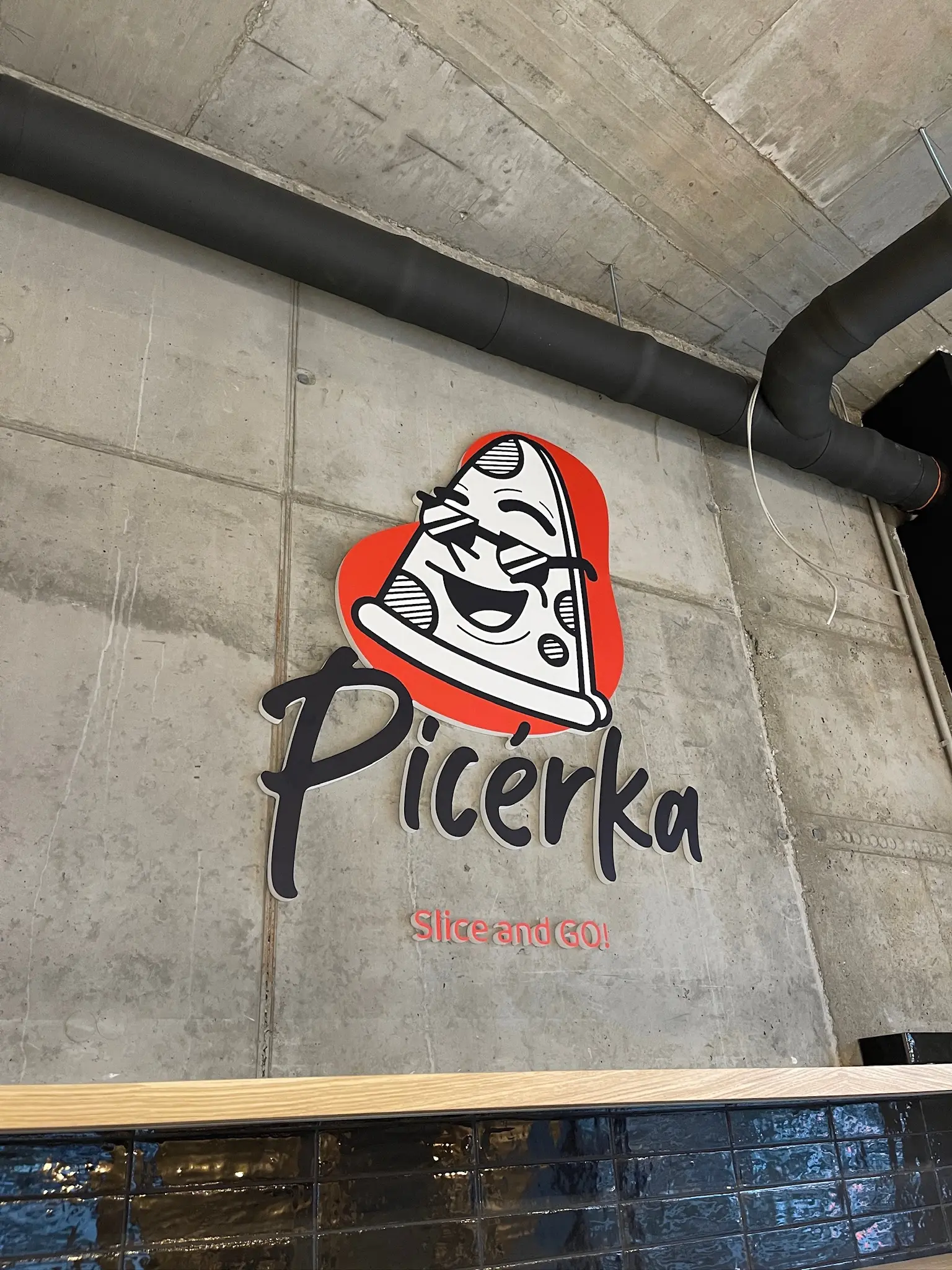 3D Logo pre pizzerku v Malackách