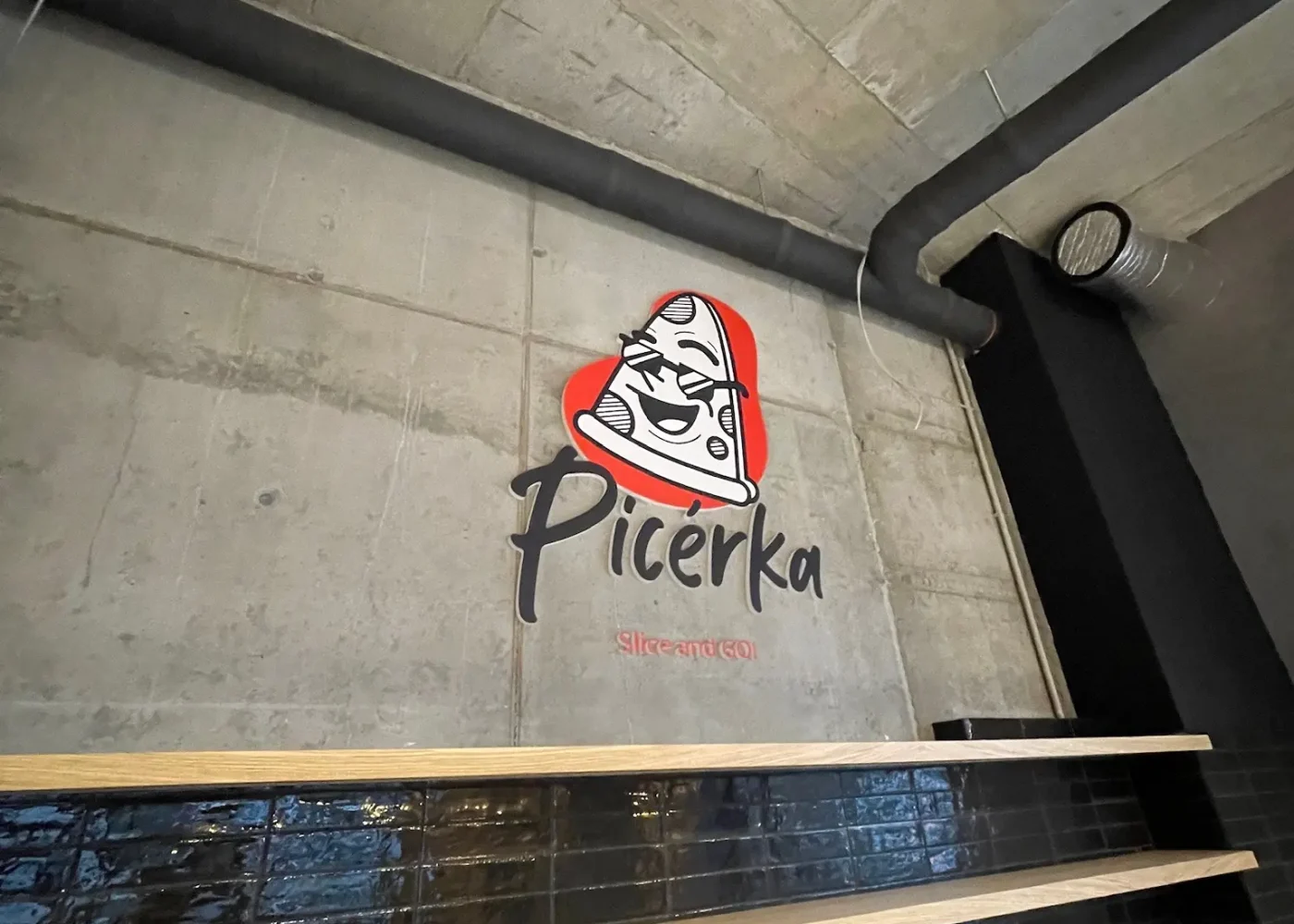 3D Logo pre pizzerku v Malackách
