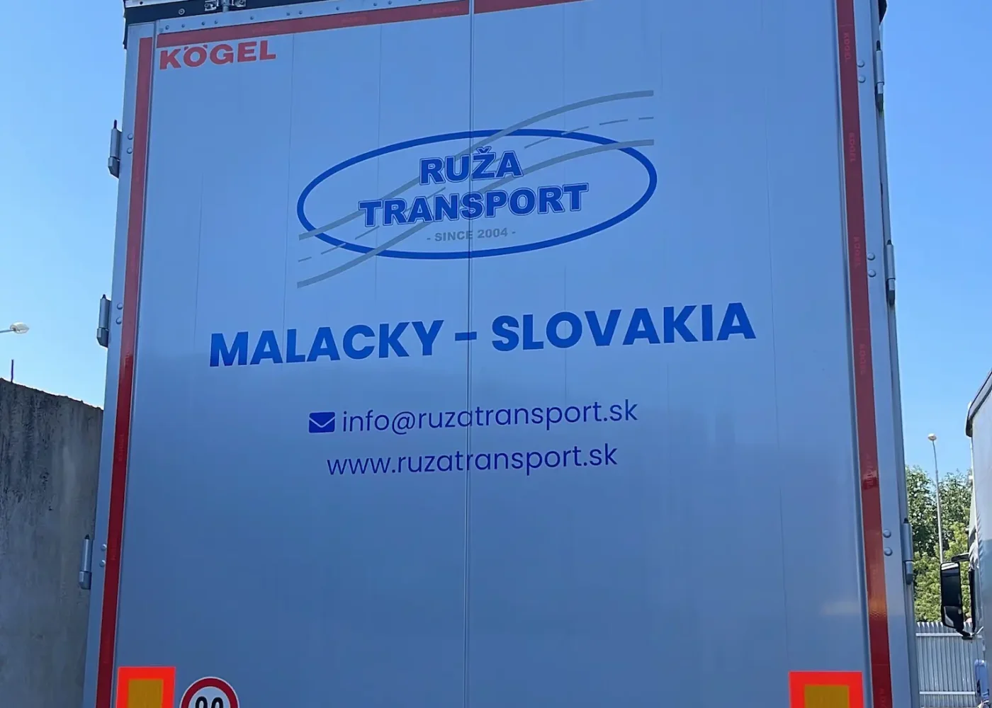 Polep na kamión