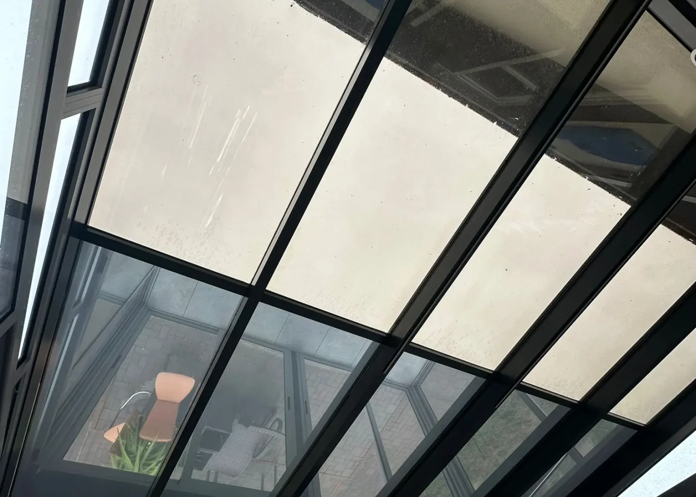 Zrkadlové fólie na strechu zimnej záhrady